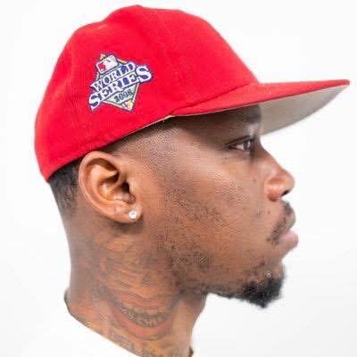 Shawn Cotton in a red hat