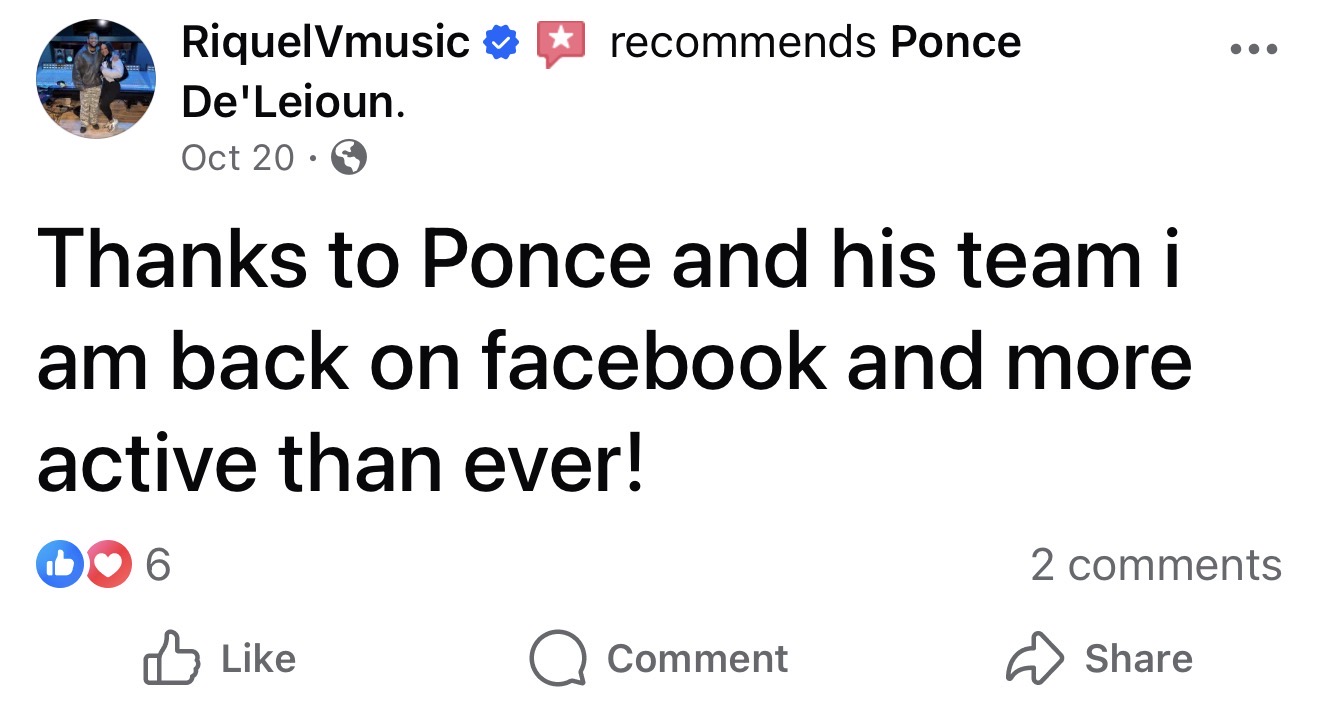 Riquelv Music recommendation